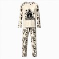thumbnail image 5 of TOWED22 Family Pajamas Matching Sets Halloween Print Sleepwear for Adults and Kids Holiday PJS Set,L, 5 of 9
