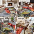 thumbnail image 5 of 6'x9' Area Rugs, Mushroom Indoor Outdoor Area Rug for Living Room Bedroom, Vintage Watercolor Oil Painting Botanical Washable Bathroom Rugs Kitchen Floor Carpet Mats Home Decor Aesthetic, 5 of 8