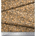 thumbnail image 2 of Soimoi Cotton Voile Fabric Swirl Abstract Printed Craft Fabric by The Yard 56 Inch Wide, 2 of 3
