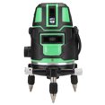 thumbnail image 3 of Medidor láser autonivelante de Rayo verde de alta precisión, medidor de nivel Vertical Horizontal, EE. UU., 110-240V, luz verde súper brillante, 5 líneas VoborMX herramienta, 3 of 8