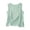 *Mint Green, variant on Women's Crew Neck Cotton-Linen Tank Top,Ladies Casual Side Split Loose Fit Blouse,Lightweight Summer Basic Sleeveless Top For Women,Purple,S-3XL
