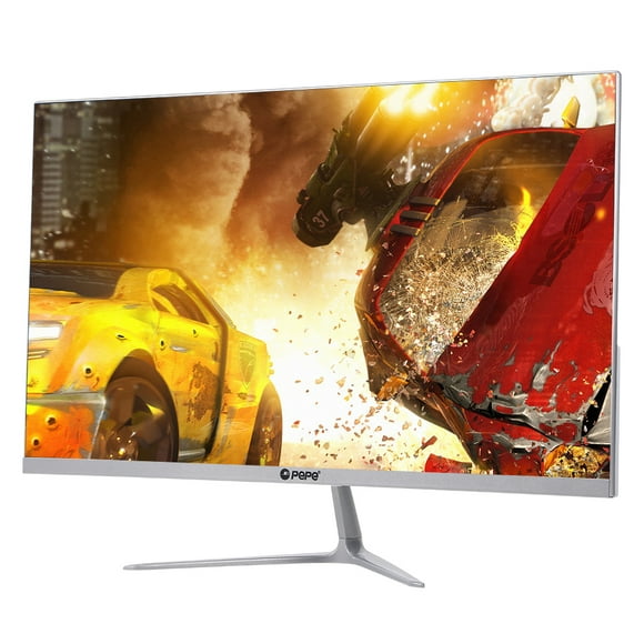 23.8-Inch Ultra-Slim Curved IPS Monitor with 1920x1080 Full HD Resolution and Eye-Care Low Blue Light Technology - Perfect for Home or Office Use