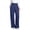 Navy, variant on Karymi Womens Slacks Fashion Straight-Leg Solid Long Fashion Casual High Waisted Palazzo Trouseres Quick Dry Pull-On Pants Stretchy Comfy Culottes Trousers with Pockets for Women