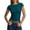 Dark Blue, variant on Womens Summer Tops Ribbed T Shirts Crew Neck Short Sleeve Stretchy Ruched Slim Fit Workout Going Out Top