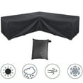 thumbnail image 2 of Housse de Sofa d'Angle Imperméable Housse de Mobilier de Jardin Housse de Mobilier d'Extérieur à Combinaison, 2 of 3