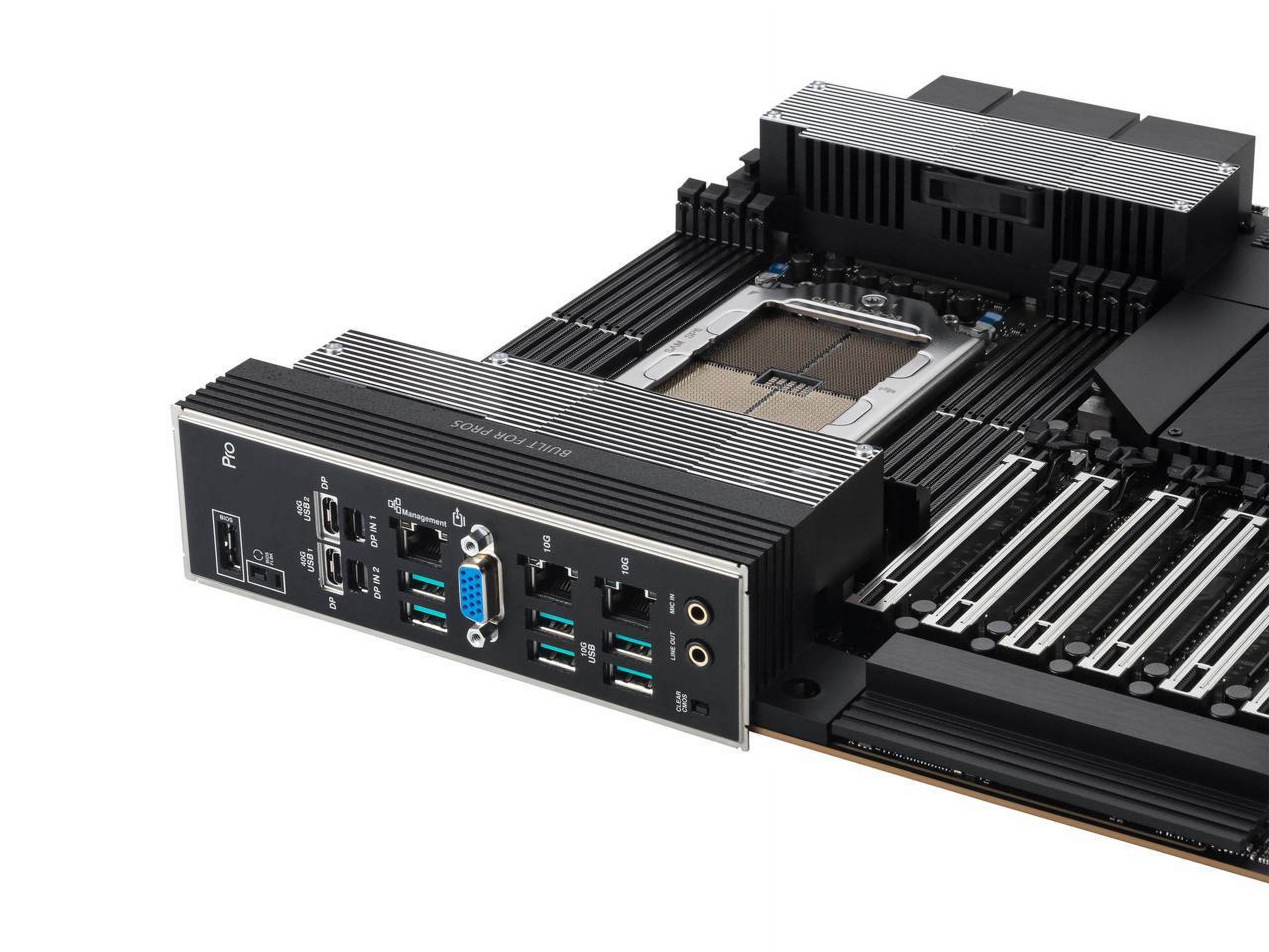 ASUS Pro Ryzen Motherboard, AMD Ryzen Threadripper Pro 7000, 32