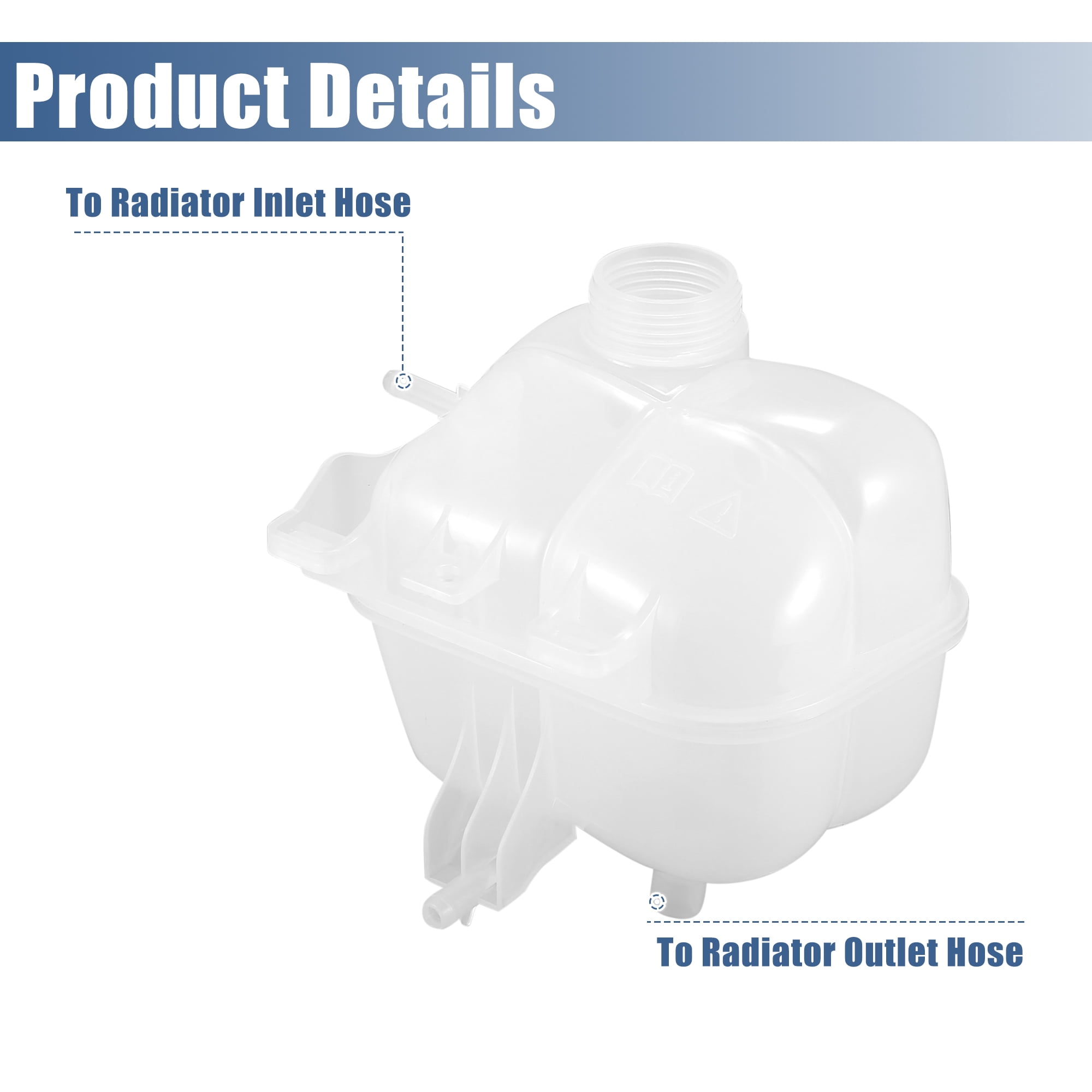 17137823626 Car Coolant Overflow Reservoir Expansion Tank for Mini Cooper 2007-2015 Countryman 2011-2017