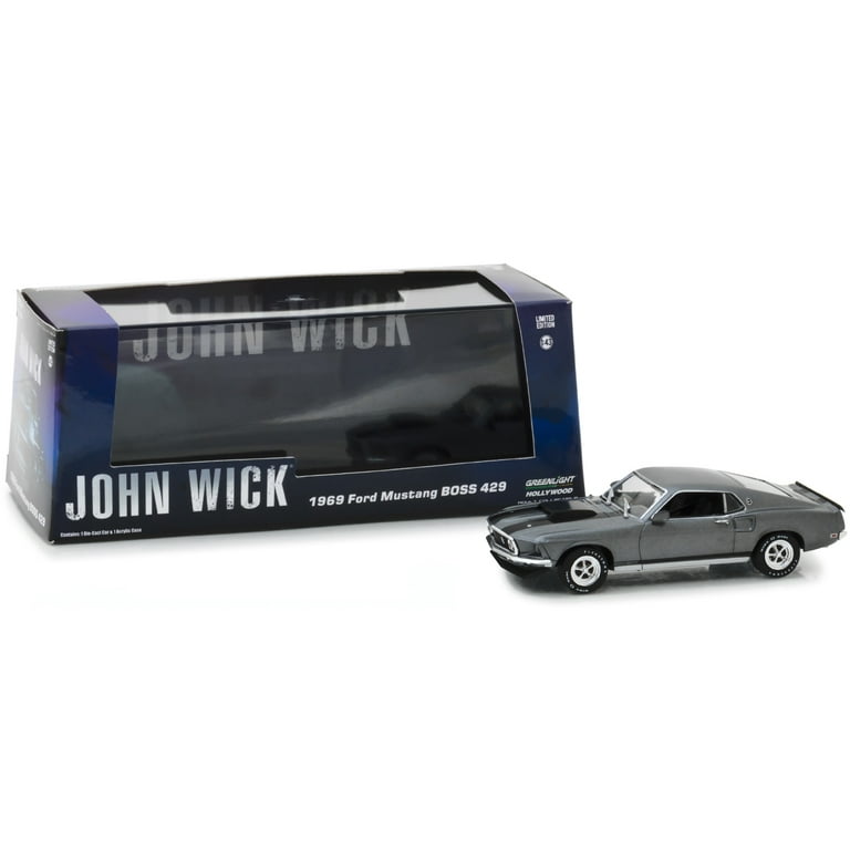 Greenlight 1:64 John Wick 1969 Ford Mustang BOSS 429