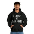 thumbnail image 6 of Best Gift For Dad I Laugh At Dad Jokes Graphic Hoodie Sweatshirt, Sizes S-5XL, 6 of 9