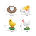thumbnail image 3 of Figurines de Cycle de Vie Jouet Éducatif Réaliste pour Fêtes Cycles Modèle de Croissance Poulet, 3 of 9