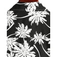 thumbnail image 5 of Mens 100% Cotton Hawaiian Shirts Button Down Short Sleeve Beach Shirts Summer Casual Aloha Shirts, 5 of 10