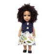 thumbnail image 1 of Juguete de simulación para bebés Doll HUOGUO, pelo rizado, 35 cm, con ropa, 1 of 2