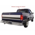 thumbnail image 3 of Privacy With Gasket Included Stationary Back Window Back Glass Compatible with F-Super Duty F250HD(Heavy Duty) F350 F450 1980-1997/ F100 F150 F250 1980-1996 / F600 F700 F800 1980-1999 Models Pickup, 3 of 5