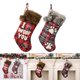 thumbnail image 5 of Christmas Elf Stocking Merry Xmas Gift Bag Sack Sock Stockings Santa Present, 5 of 8
