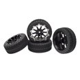 thumbnail image 2 of Bujes de rueda mm Neumáticos de neumáticos , piezas de actualización para vehículos de bricolaje 1:10 Accesorio modificado sobre yotijar Neumáticos de ruedas RC, 2 of 10