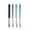 #965-Blue, variant on Cevemin 4 Pcs Heat Friction Erasable Gel Pens - Retractable 0.5mm Tip Gel Pen with Built-in Top Eraser, Black and Crystal Blue Ink, Plastic Body for Drafting, Journaling, and Note Taking