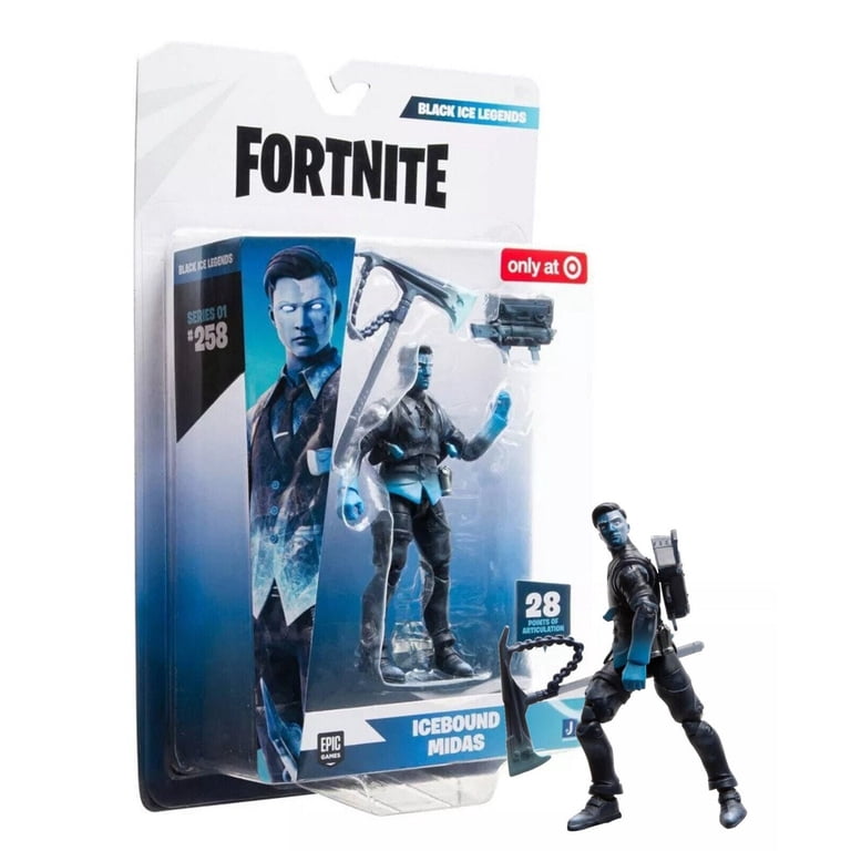 Fortnite Set Packs: Black Ice Legends Icebound Midas Action Figure