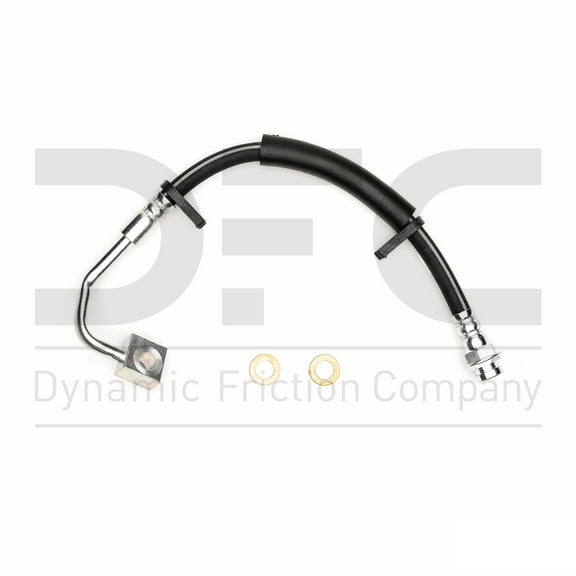 Dynamic Friction Company 350-40306 Rear Right Brake Line Hose OEM specifications for form, fit & function, SAE J1401 quality standards