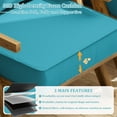 thumbnail image 2 of Pakunoda Outdoor Deep Seat Cushion Set for Patio Furniture, Waterproof & Fade Resistant, 22" L X 22" W X 4" H, Lake Blue, 2 of 7