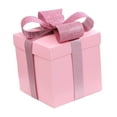 thumbnail image 3 of balikha Gift Box 7.87x7.87x7.87inch Party Favor Decorative Gifts Wrap with Ribbon Square Packaging Box for New Year Party Graduation Pink, 3 of 9