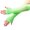 Green, variant on Haft Arm Length Women Fishnet Gloves Fingerless Steampunk Club Costume