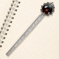 thumbnail image 3 of Halloween Vintage Silver Lace-Edged Bookmark: a Gift for Readers and Book Lovers, 3 of 5