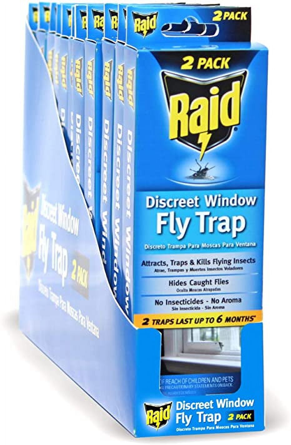 Raid Discreet Window Fly Trap - Walmart.com