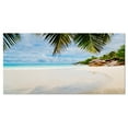 thumbnail image 2 of Summer Beach with Palm Leaves, 2 of 3