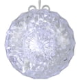 thumbnail image 6 of 6" Clear LED Hanging Crystal Sphere Ball Outdoor Christmas Decoration, 6 of 9