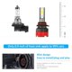 thumbnail image 3 of 2 juegos de faros LED para coche de 8000 LM, alto/bajo, 9-30 V CC 9006 Bombilla para faros delanteros de coche modificada, superbrillante y casi brillante, 3 of 5
