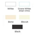 thumbnail image 5 of Centoco 1600-001 Elongated Plastic Toilet Seat, Standard Model, Light Weight Residential, White, 5 of 6
