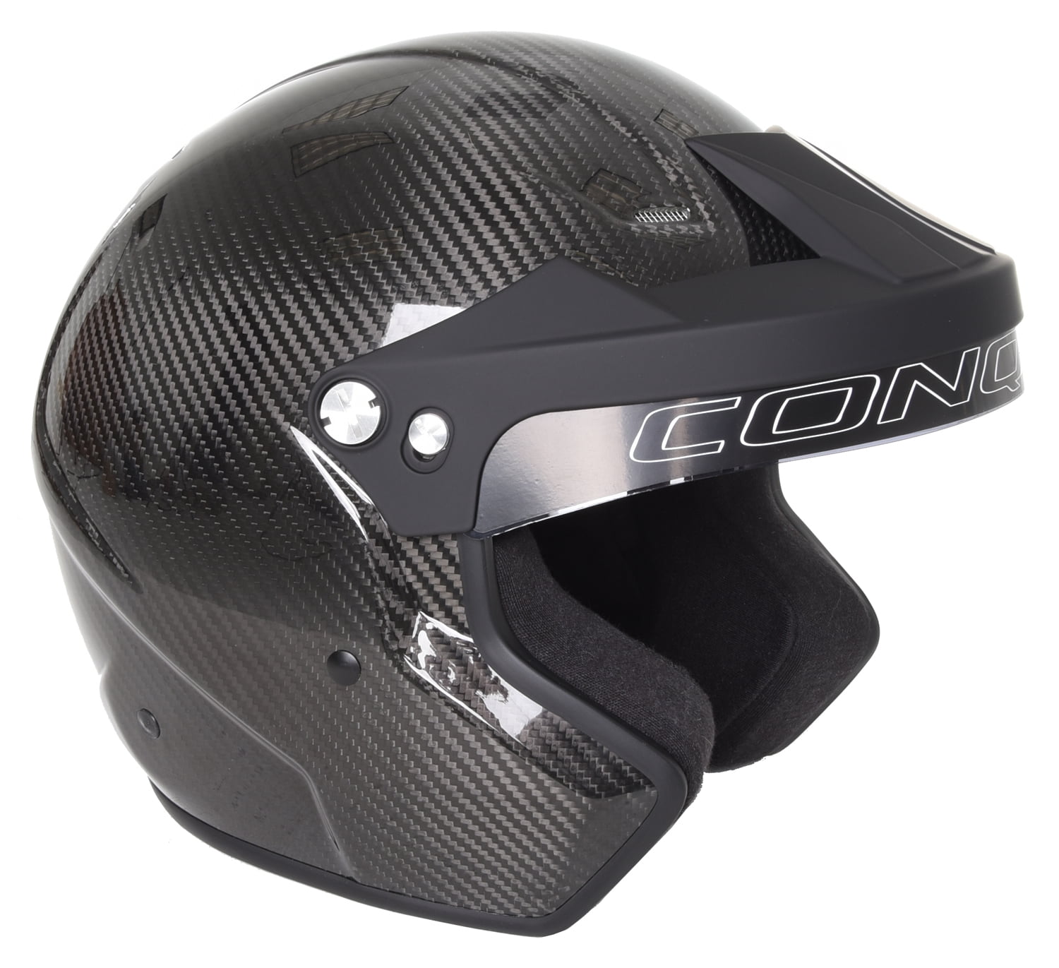 Buy Conquer Carbon Fiber Snell SA2020 Approved Open Face Racing Helmet