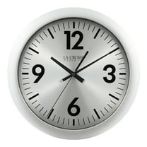 La Crosse Clock 11.5 In. Jett Analog Quartz Wall Clock with Silent Movement, 404-3229