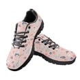 thumbnail image 2 of Psesaysky Pink Running Shoes for Women Big Girls Lightweight Durable Tennis Shoes Breathable Mesh Anti-Slip Walking Shoes, 2 of 7
