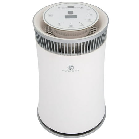 Large Room Air Purifier by SilverOnyx. True HEPA Filter for Allergies, Asthma, and Smoke Odors. 5-Speed Fan & UV Sanitizer. Air Cleaner for Pets and Smokers - (Best Air Purifier On The Market)