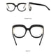 thumbnail image 5 of Qarigey Gafas de lectura de gran tamaño para mujer y hombre, anteojos con estampado de leopardo a la moda, gafas de montura grande para viajes Type2 NO2, 5 of 6