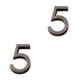 thumbnail image 4 of Yuarrent Hotel Plastic 3D Entrance Door Signs Accessories Plaques Household Indoor Meeting Room Plates Building Numeral Address Type3 NO3, 4 of 6