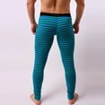thumbnail image 5 of Miluxas Men’s Cotton Pouch Underwear Long Johns thermal Pants Bottoms Leggings Green, 5 of 8