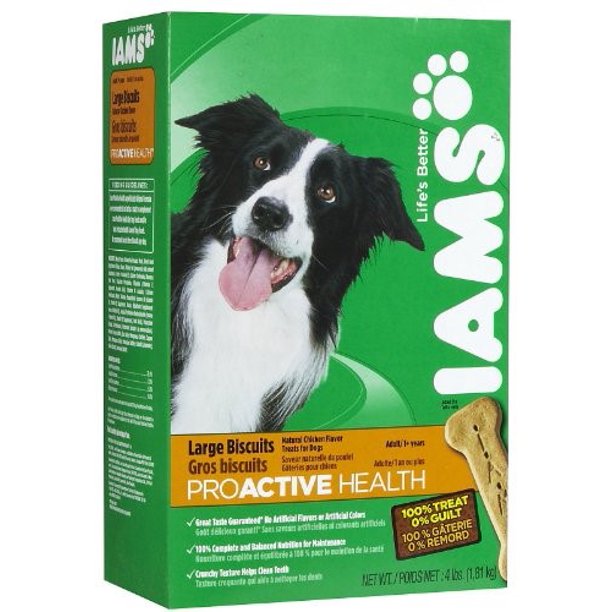 Iams ProActive Health Large Dog Treats, 4 Lb
