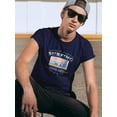 thumbnail image 2 of Surfing Is A Real Life Art T-Shirt Men -Image by Shutterstock, Male Small, 2 of 4