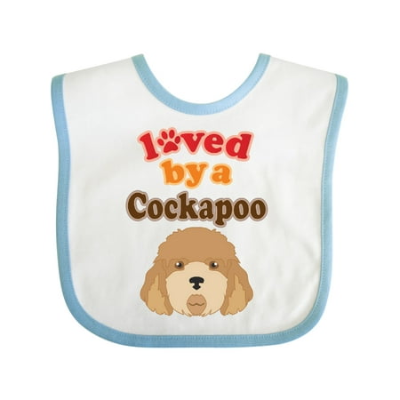

Inktastic Cockapoo Dog Gift Gift Baby Boy or Baby Girl Bib