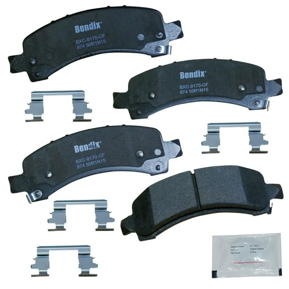 Disc Brake Pad Set Fits select: 2003-2020 CHEVROLET EXPRESS G2500, 2004-2017 CHEVROLET EXPRESS G3500