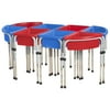 8 Station Sand and Water Play Table with Lids