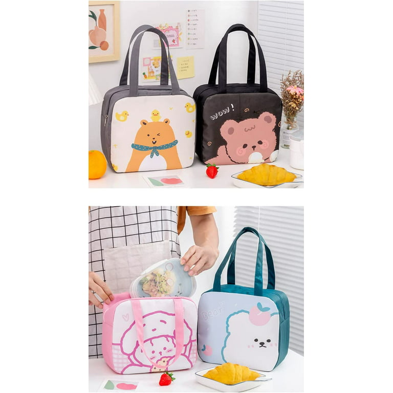 Roffatide Anime Kuromi Lunch Bag for Man Woman Leakproof Lunch  Box Large Compartment Lunch Container Tote for Work Travel Purple: Home &  Kitchen