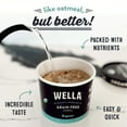 thumbnail image 3 of Wella Grain Free Cereal Oatmeal Alternative – Organic Cereal, Vegan High Protein Gluten Free Superfood – Paleo Plant-Based Non-GMO – Low in Net Carbs – Single-Serve 1.6 oz. Cup (Original Flavor), 3 of 8