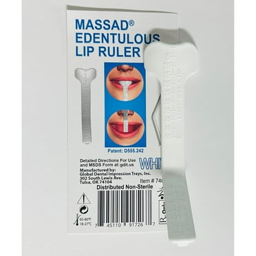 Dental Esthetic Lip Ruler 1 ct Random Color