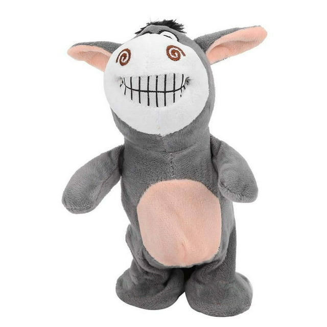 Little Donkey Plush Doll Toy Electric Simulation Talking Donkey Children Doll Toy
