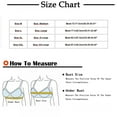 thumbnail image 4 of Summer Savings Akafmk Plus Size Womens Bras, Sports Bras for Women, Woman's Comfortable Lace Breathable Bra Underwear No Rims Green M, 4 of 6