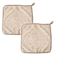 thumbnail image 1 of Oleegame 2PC Ten Dollar Items Microfiber Cleaning Rags For Washing Dishes Highly Absorbent Cleaning Towels Lightweight Microfiber Cloth Window Clean Cloth Brown, 1 of 9