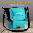 thumbnail image 4 of HOTLOGIC Food Warming Tote, Lunch Bag Plus 12V, Teal, 4 of 7